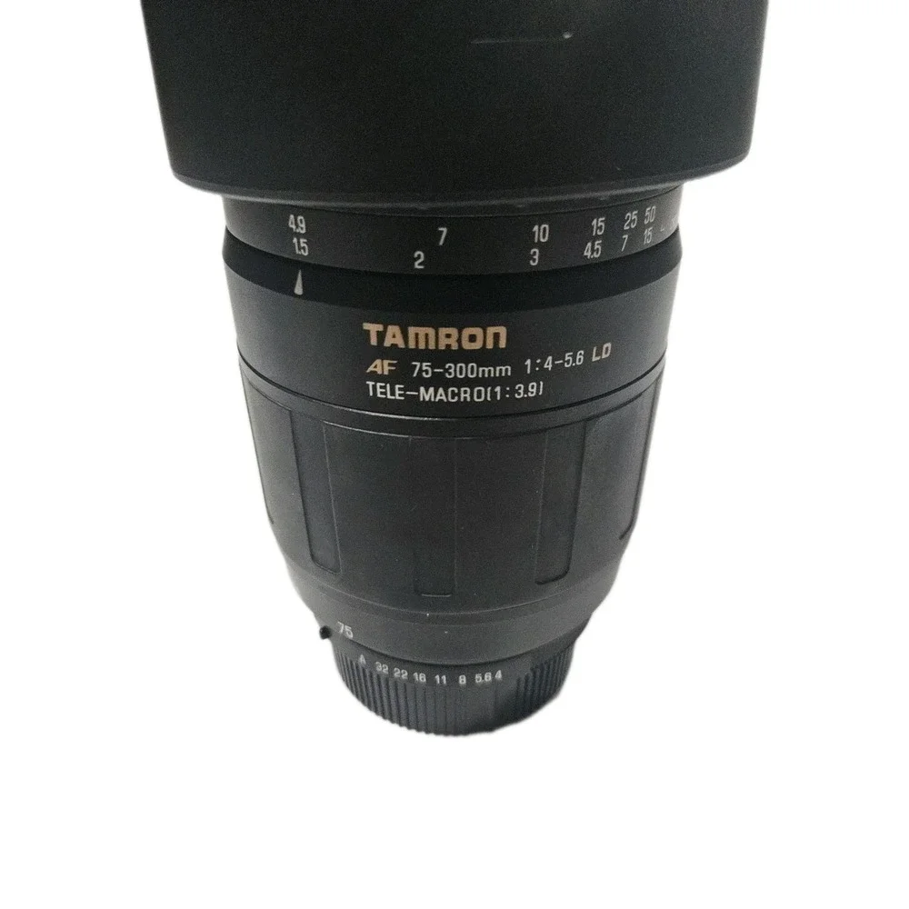 Tamron AF 75-300mm LD Macro Black Camera Lens